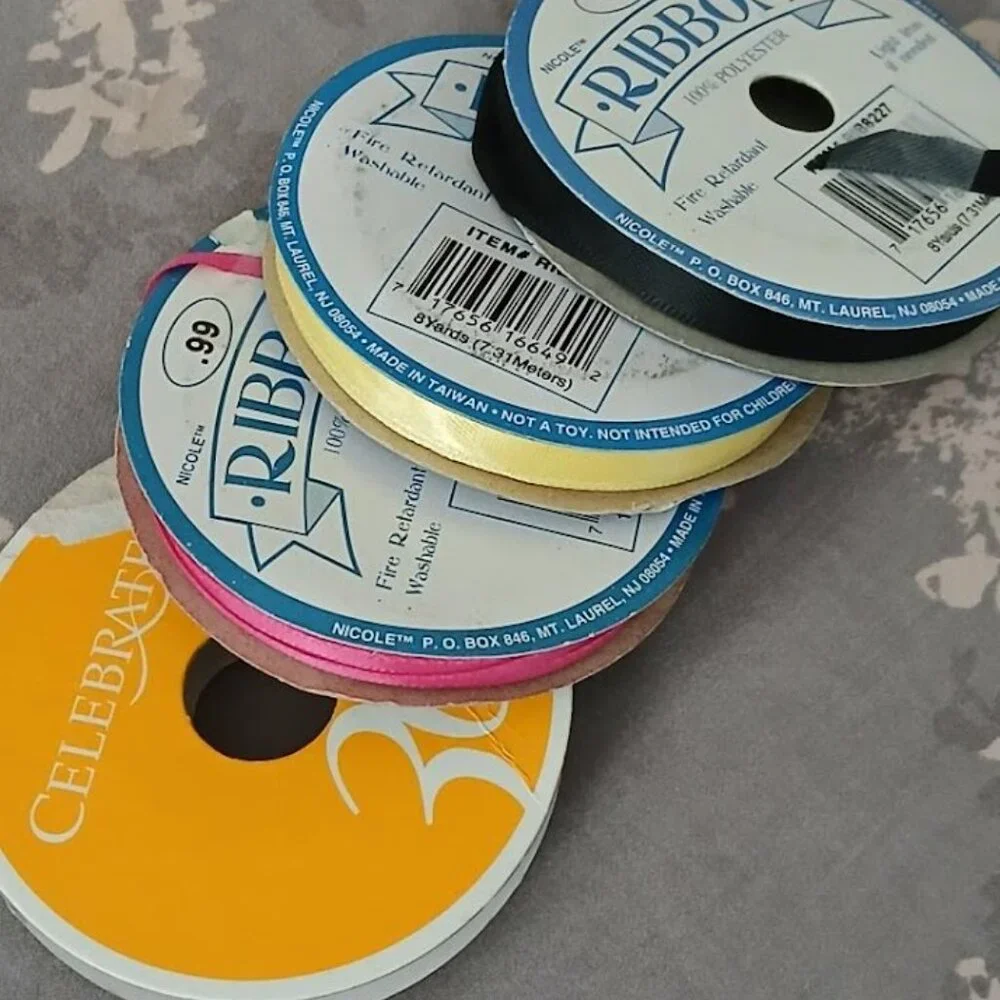 a ton of Fancy RIBBONS